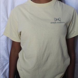 Simply southern yellow tshirt